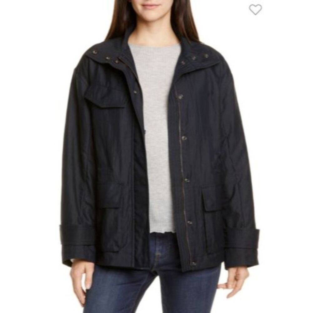 Vince new with tags mid weight quilted liner Anorak jacket woman's‎ size large